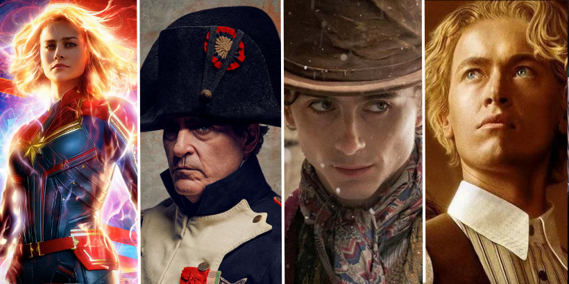     Filmy 2023 - kalendarz premier kinowych [aktualizacja: listopad]. Marvels, Napoleon, Wonka